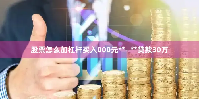 股票怎么加杠杆买入000元**- **贷款30万