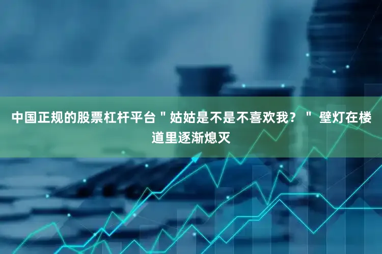 中国正规的股票杠杆平台＂姑姑是不是不喜欢我？＂ 壁灯在楼道里逐渐熄灭