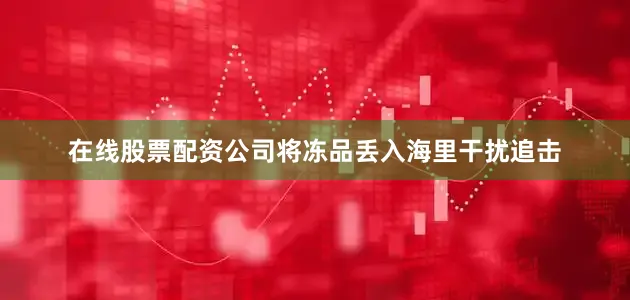 在线股票配资公司将冻品丢入海里干扰追击